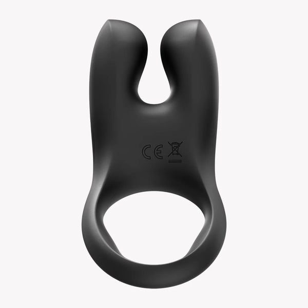 Nōs Classic Rechargeable Vibrating Cock Ring - Black