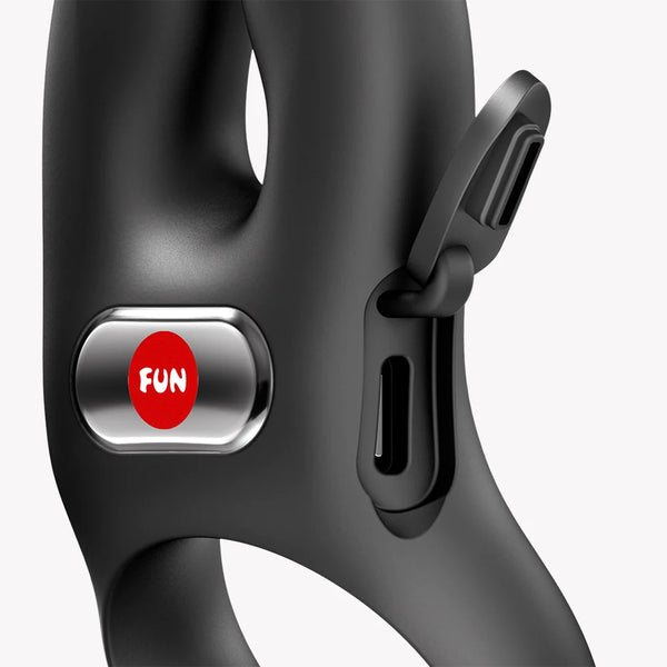 Nōs Classic Rechargeable Vibrating Cock Ring - Black