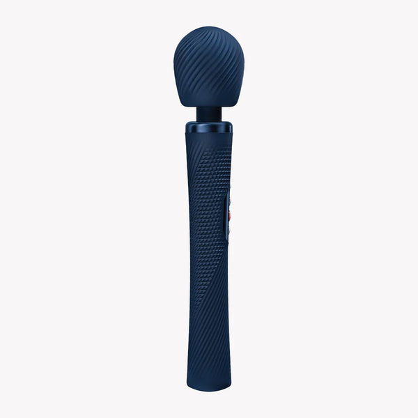 Vim Rechargeable Wand Massager - Night Blue