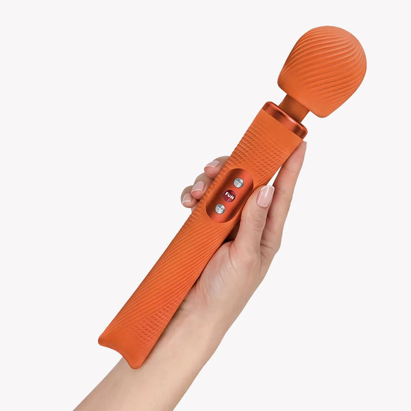 Vim Rechargeable Wand Massager - Orange