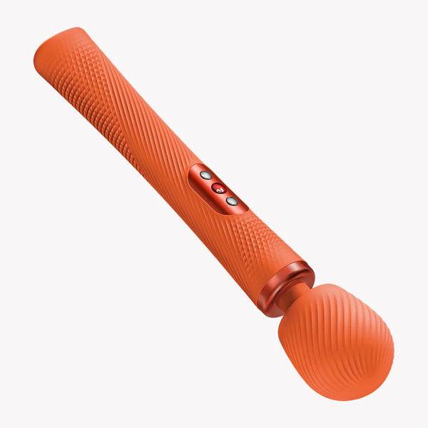 Vim Rechargeable Wand Massager - Orange
