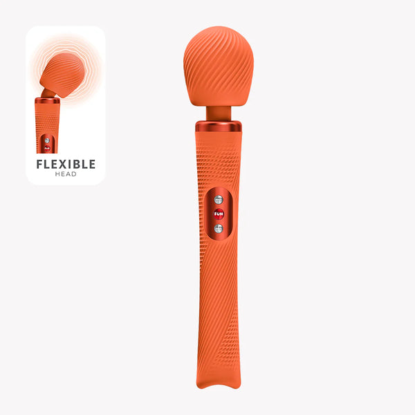 Vim Rechargeable Wand Massager - Orange