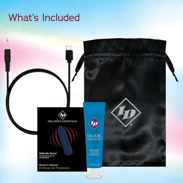 Make Me Quiver Silicone Bullet Massager