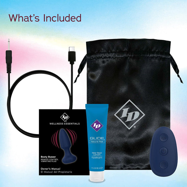 Booty Buzzer Remote Control Vibrating Plug