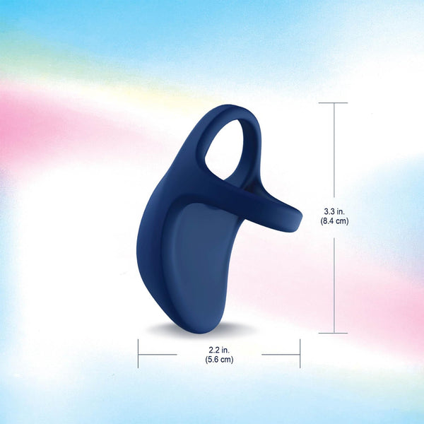 Dual Passion Remote Control Vibrating Couples Ring