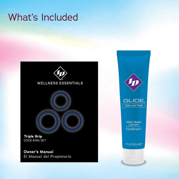 Tripple Grip Cock Ring Set