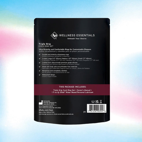 Tripple Grip Cock Ring Set