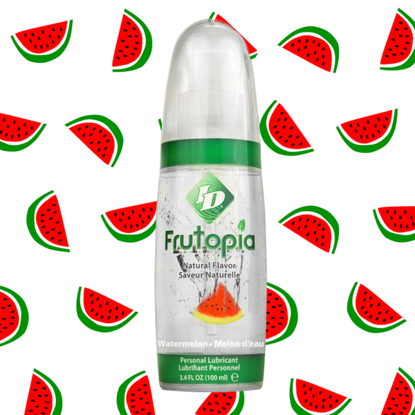 ID Lubricants FRUTOPIA Watermelon Natural Flavor Lubricant - 100ml - Extreme Toyz Singapore - https://extremetoyz.com.sg - Sex Toys and Lingerie Online Store - Bondage Gear / Vibrators / Electrosex Toys / Wireless Remote Control Vibes / Sexy Lingerie and Role Play / BDSM / Dungeon Furnitures / Dildos and Strap Ons  / Anal and Prostate Massagers / Anal Douche and Cleaning Aide / Delay Sprays and Gels / Lubricants and more...