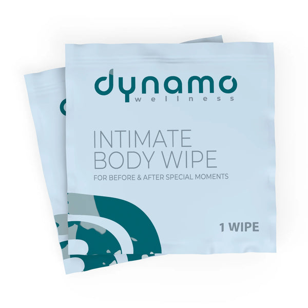 Dynamo Wellness Intimate Body Wipe pH Balanced for Sensitive Skin - 15 Pack