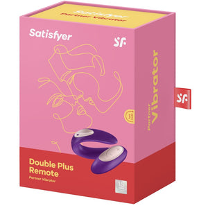 Double Plus Remote Partner Vibrator