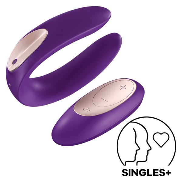 Double Plus Remote Partner Vibrator