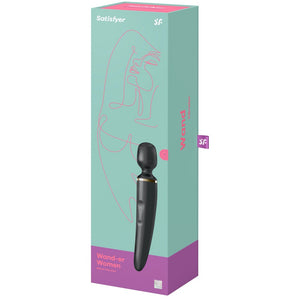 Wand-er Woman Wand Vibrator - Black