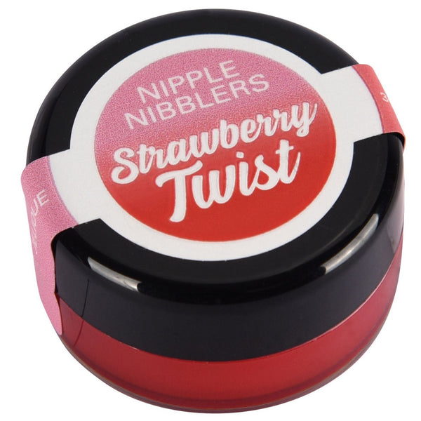 Classic Brands JELIQUE Nipple Nibblers Cool Tingle Balm - Strawberry Twist - Extreme Toyz Singapore - https://extremetoyz.com.sg - Sex Toys and Lingerie Online Store - Bondage Gear / Vibrators / Electrosex Toys / Wireless Remote Control Vibes / Sexy Lingerie and Role Play / BDSM / Dungeon Furnitures / Dildos and Strap Ons &nbsp;/ Anal and Prostate Massagers / Anal Douche and Cleaning Aide / Delay Sprays and Gels / Lubricants and more...