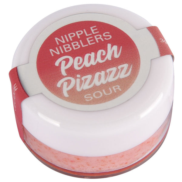 Classic Brands JELIQUE Nipple Nibbler Sour Pleasure Balm - Peach Pizazz - Extreme Toyz Singapore - https://extremetoyz.com.sg - Sex Toys and Lingerie Online Store - Bondage Gear / Vibrators / Electrosex Toys / Wireless Remote Control Vibes / Sexy Lingerie and Role Play / BDSM / Dungeon Furnitures / Dildos and Strap Ons &nbsp;/ Anal and Prostate Massagers / Anal Douche and Cleaning Aide / Delay Sprays and Gels / Lubricants and more...