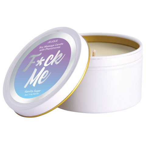 Classic Brands JELIQUE Fuck Me Soy Massage Candle with Pheromone - Vanilla Sugar - Extreme Toyz Singapore - https://extremetoyz.com.sg - Sex Toys and Lingerie Online Store - Bondage Gear / Vibrators / Electrosex Toys / Wireless Remote Control Vibes / Sexy Lingerie and Role Play / BDSM / Dungeon Furnitures / Dildos and Strap Ons &nbsp;/ Anal and Prostate Massagers / Anal Douche and Cleaning Aide / Delay Sprays and Gels / Lubricants and more...