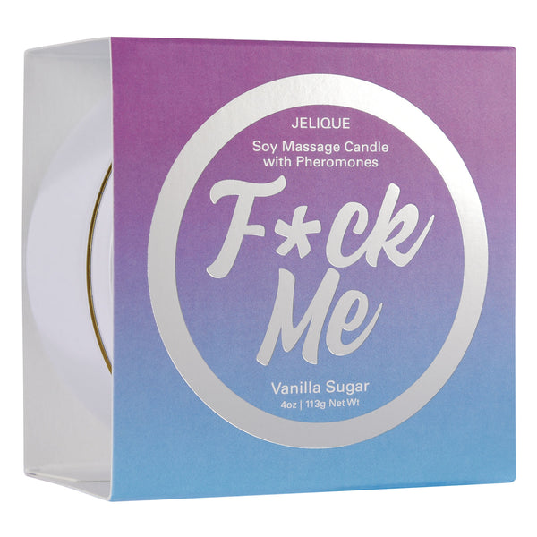 Classic Brands JELIQUE Fuck Me Soy Massage Candle with Pheromone - Vanilla Sugar - Extreme Toyz Singapore - https://extremetoyz.com.sg - Sex Toys and Lingerie Online Store - Bondage Gear / Vibrators / Electrosex Toys / Wireless Remote Control Vibes / Sexy Lingerie and Role Play / BDSM / Dungeon Furnitures / Dildos and Strap Ons &nbsp;/ Anal and Prostate Massagers / Anal Douche and Cleaning Aide / Delay Sprays and Gels / Lubricants and more...
