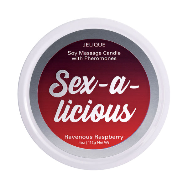 Classic Brands JELIQUE Sex-a-Liciousl Soy Massage Candle with Pheromone - Ravenous Raspberry - Extreme Toyz Singapore - https://extremetoyz.com.sg - Sex Toys and Lingerie Online Store - Bondage Gear / Vibrators / Electrosex Toys / Wireless Remote Control Vibes / Sexy Lingerie and Role Play / BDSM / Dungeon Furnitures / Dildos and Strap Ons &nbsp;/ Anal and Prostate Massagers / Anal Douche and Cleaning Aide / Delay Sprays and Gels / Lubricants and more...