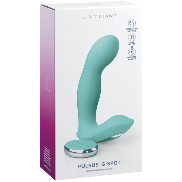 JIMMYJANE Pulsus G-Spot Remote Control Vibrator - Extreme Toyz Singapore - https://extremetoyz.com.sg - Sex Toys and Lingerie Online Store - Bondage Gear / Vibrators / Electrosex Toys / Wireless Remote Control Vibes / Sexy Lingerie and Role Play / BDSM / Dungeon Furnitures / Dildos and Strap Ons &nbsp;/ Anal and Prostate Massagers / Anal Douche and Cleaning Aide / Delay Sprays and Gels / Lubricants and more...