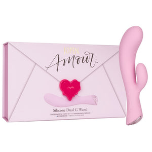 Amour by Jopen Dual G Wand Rabbit Vibrator