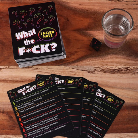 What the F*Ck? - I Never Have Card Game