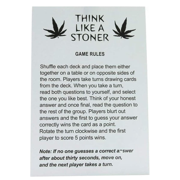 Think Like a Stoner Party Game