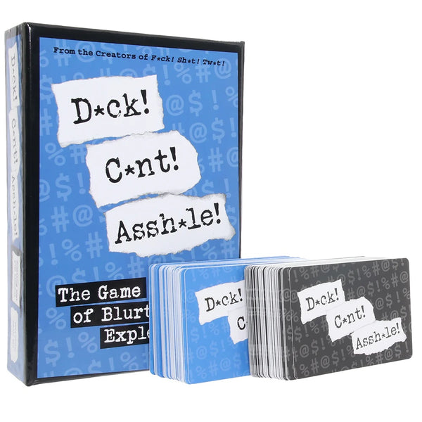 D*Ck! C*Nt! Assh*Le! The Game of Blurting Expletives