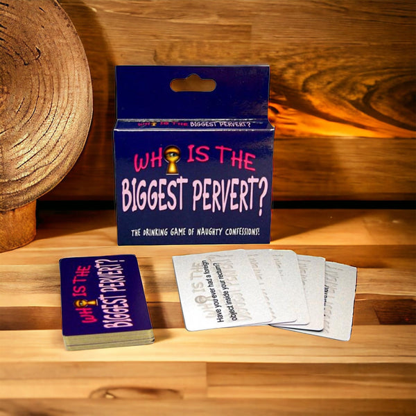 Who is the Biggest Pervert? The Drinking Game of Naughty Confessions