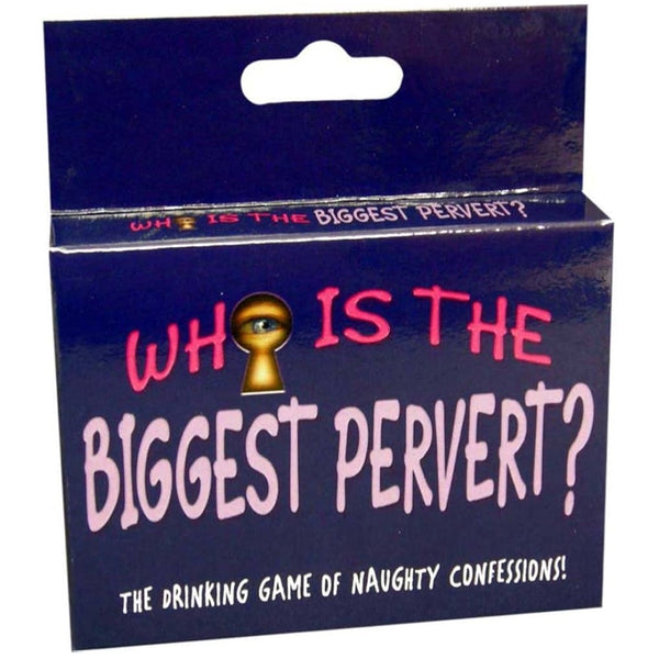 Who is the Biggest Pervert? The Drinking Game of Naughty Confessions