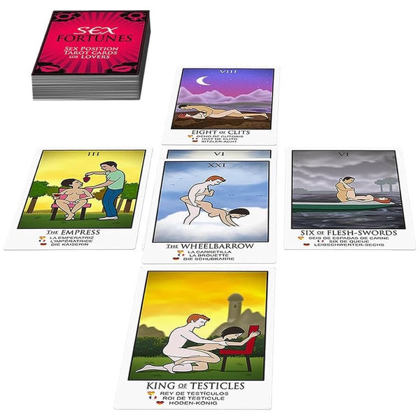 Sex Fortunes Sex Positions Tarot Cards For Lovers