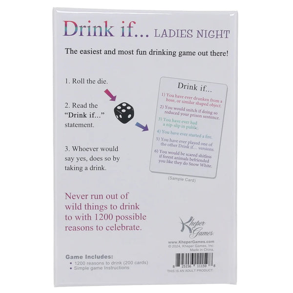 Drink If… Ladies Night Party Game