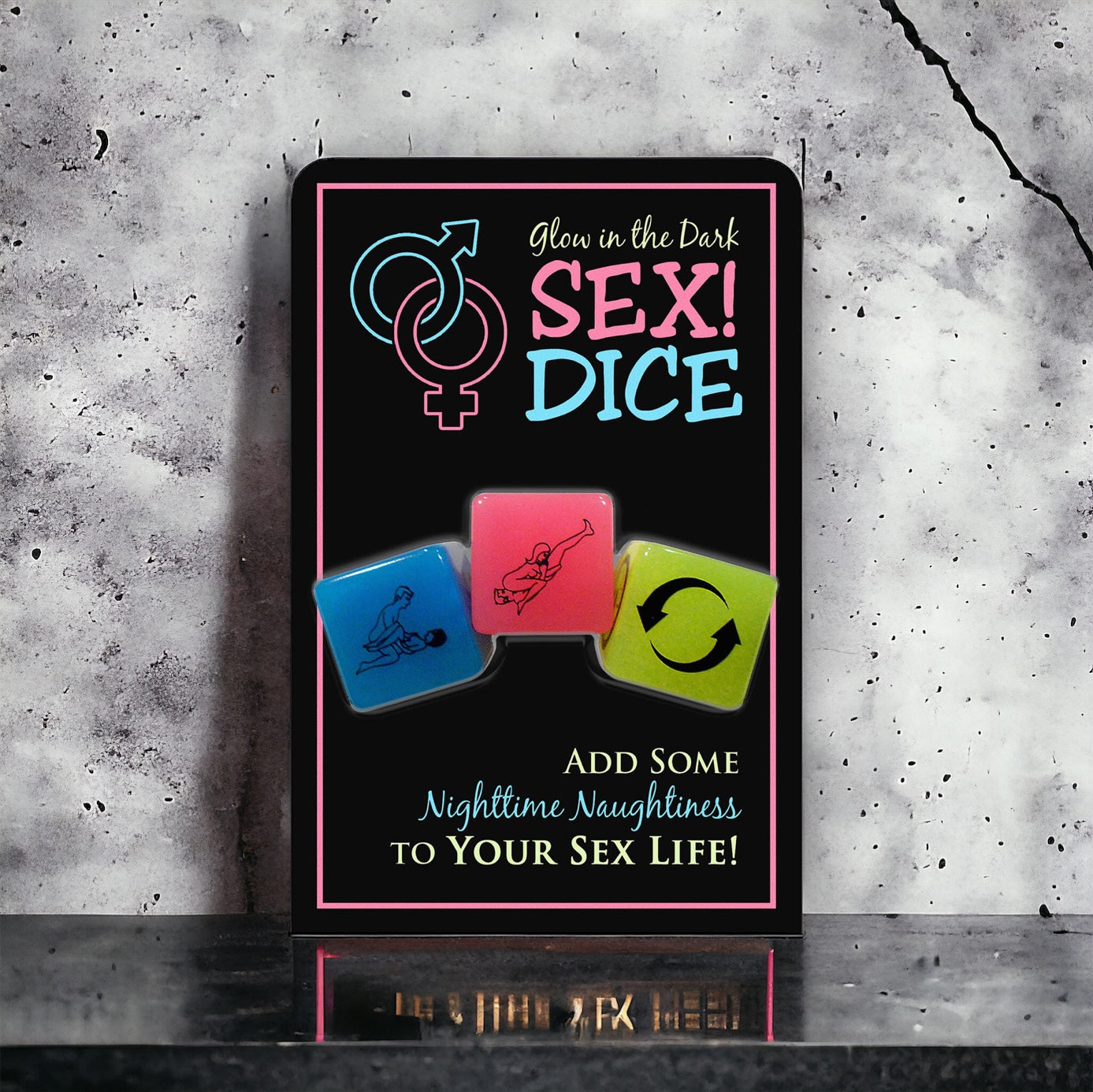 Glow-in-the-Dark Sex! Dice