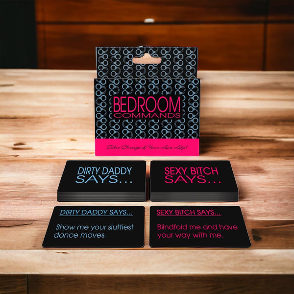 Bedroom Commands Card Game