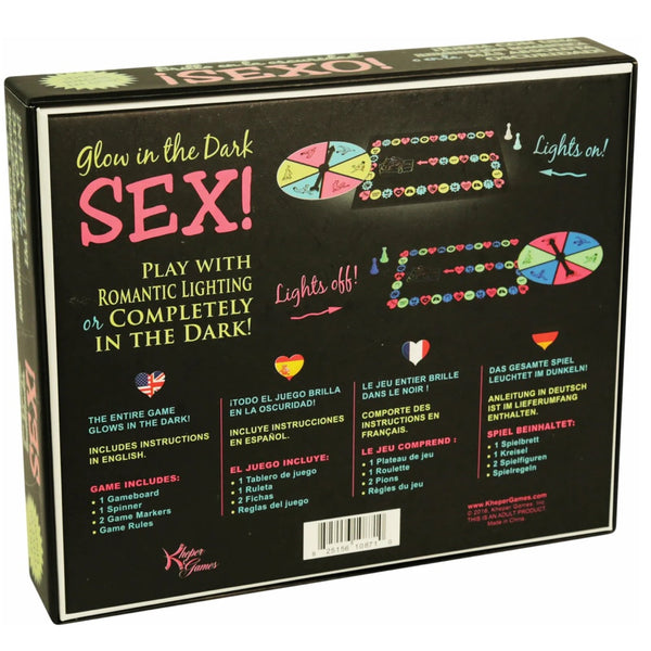 Glow-in-the-Dark Sex! Board Game