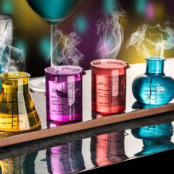 Chemistry Shot Glass Set - Set of 4