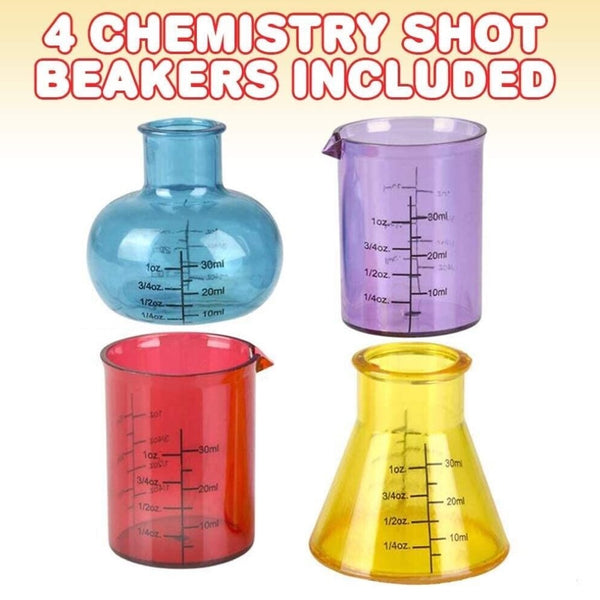 Kheper Games Chemistry Shot Glass Set (Set of 4) - Extreme Toyz Singapore - https://extremetoyz.com.sg - Sex Toys and Lingerie Online Store - Bondage Gear / Vibrators / Electrosex Toys / Wireless Remote Control Vibes / Sexy Lingerie and Role Play / BDSM / Dungeon Furnitures / Dildos and Strap Ons  / Anal and Prostate Massagers / Anal Douche and Cleaning Aide / Delay Sprays and Gels / Lubricants and more...