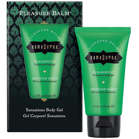 Kama Sutra Pleasure Balm Spearmint Sensations Body Gel - 50ml - Extreme Toyz Singapore - https://extremetoyz.com.sg - Sex Toys and Lingerie Online Store - Bondage Gear / Vibrators / Electrosex Toys / Wireless Remote Control Vibes / Sexy Lingerie and Role Play / BDSM / Dungeon Furnitures / Dildos and Strap Ons &nbsp;/ Anal and Prostate Massagers / Anal Douche and Cleaning Aide / Delay Sprays and Gels / Lubricants and more...