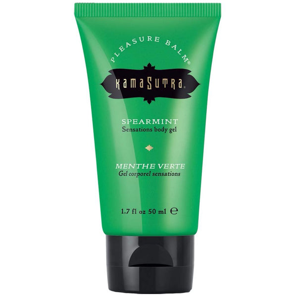 Kama Sutra Pleasure Balm Spearmint Sensations Body Gel - 50ml - Extreme Toyz Singapore - https://extremetoyz.com.sg - Sex Toys and Lingerie Online Store - Bondage Gear / Vibrators / Electrosex Toys / Wireless Remote Control Vibes / Sexy Lingerie and Role Play / BDSM / Dungeon Furnitures / Dildos and Strap Ons &nbsp;/ Anal and Prostate Massagers / Anal Douche and Cleaning Aide / Delay Sprays and Gels / Lubricants and more...