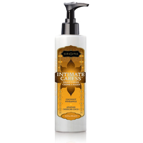 Kama Sutra Intimate Caress Coconut Pineapple Shaving Creme - 250ml - Extreme Toyz Singapore - https://extremetoyz.com.sg - Sex Toys and Lingerie Online Store - Bondage Gear / Vibrators / Electrosex Toys / Wireless Remote Control Vibes / Sexy Lingerie and Role Play / BDSM / Dungeon Furnitures / Dildos and Strap Ons &nbsp;/ Anal and Prostate Massagers / Anal Douche and Cleaning Aide / Delay Sprays and Gels / Lubricants and more...