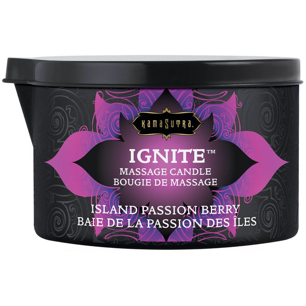 Kama Sutra Ignite Island Passion Berry Massage Candle - Extreme Toyz Singapore - https://extremetoyz.com.sg - Sex Toys and Lingerie Online Store - Bondage Gear / Vibrators / Electrosex Toys / Wireless Remote Control Vibes / Sexy Lingerie and Role Play / BDSM / Dungeon Furnitures / Dildos and Strap Ons &nbsp;/ Anal and Prostate Massagers / Anal Douche and Cleaning Aide / Delay Sprays and Gels / Lubricants and more...