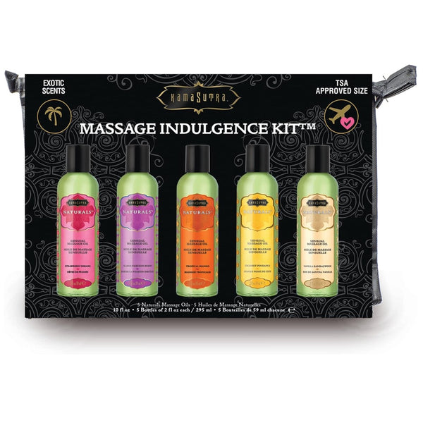 Kama Sutra Massage Indulgence Kit - 5 Sensual Massage Oils - Extreme Toyz Singapore - https://extremetoyz.com.sg - Sex Toys and Lingerie Online Store - Bondage Gear / Vibrators / Electrosex Toys / Wireless Remote Control Vibes / Sexy Lingerie and Role Play / BDSM / Dungeon Furnitures / Dildos and Strap Ons &nbsp;/ Anal and Prostate Massagers / Anal Douche and Cleaning Aide / Delay Sprays and Gels / Lubricants and more...