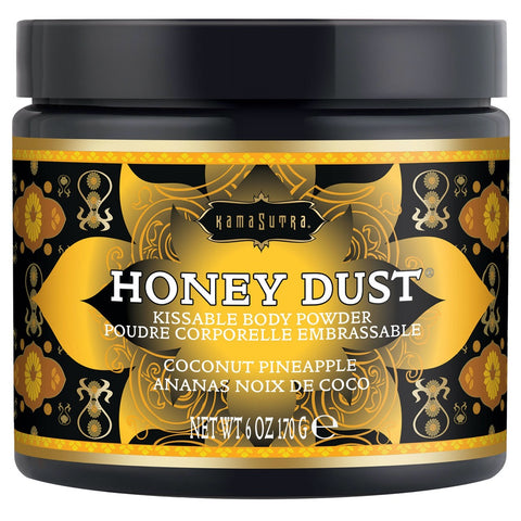 Kama Sutra Honey Dust Coconut Pineapple Kissable Body Powder - 170g - Extreme Toyz Singapore - https://extremetoyz.com.sg - Sex Toys and Lingerie Online Store - Bondage Gear / Vibrators / Electrosex Toys / Wireless Remote Control Vibes / Sexy Lingerie and Role Play / BDSM / Dungeon Furnitures / Dildos and Strap Ons &nbsp;/ Anal and Prostate Massagers / Anal Douche and Cleaning Aide / Delay Sprays and Gels / Lubricants and more...