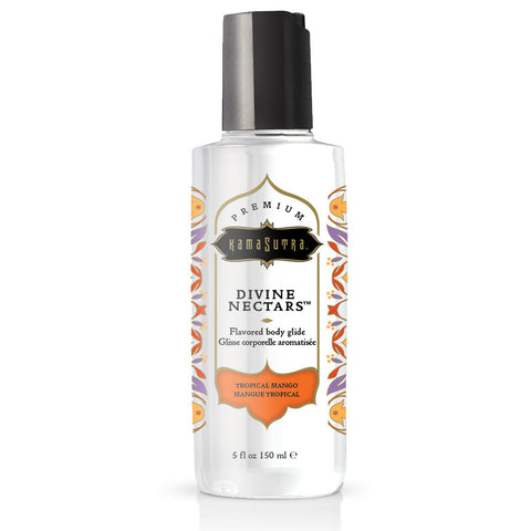 Kama Sutra Divine Nectars Tropical Mango Flavored Body Glide - 150ml - Extreme Toyz Singapore - https://extremetoyz.com.sg - Sex Toys and Lingerie Online Store - Bondage Gear / Vibrators / Electrosex Toys / Wireless Remote Control Vibes / Sexy Lingerie and Role Play / BDSM / Dungeon Furnitures / Dildos and Strap Ons &nbsp;/ Anal and Prostate Massagers / Anal Douche and Cleaning Aide / Delay Sprays and Gels / Lubricants and more...