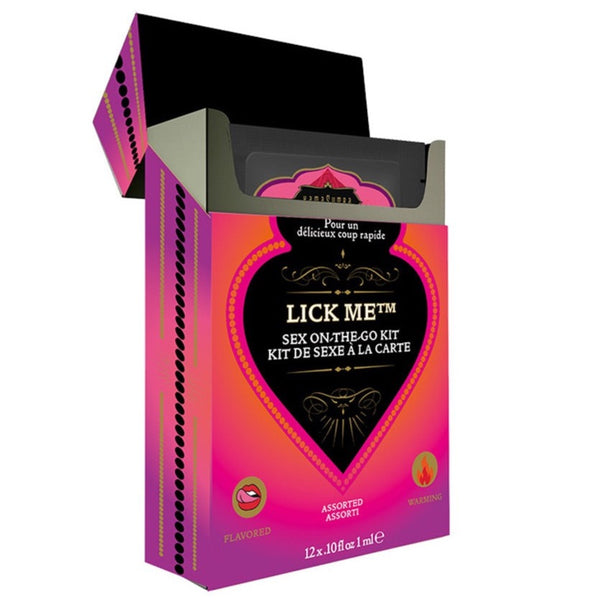 Kama Sutra Lick Me Sex-on-the-Go-Kit - Extreme Toyz Singapore - https://extremetoyz.com.sg - Sex Toys and Lingerie Online Store - Bondage Gear / Vibrators / Electrosex Toys / Wireless Remote Control Vibes / Sexy Lingerie and Role Play / BDSM / Dungeon Furnitures / Dildos and Strap Ons &nbsp;/ Anal and Prostate Massagers / Anal Douche and Cleaning Aide / Delay Sprays and Gels / Lubricants and more...