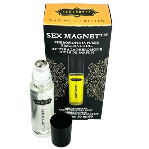 Kama Sutra Sex Magnet Vanilla Amber Pheromone Fragrance Oil Roll On - 10ml - Extreme Toyz Singapore - https://extremetoyz.com.sg - Sex Toys and Lingerie Online Store - Bondage Gear / Vibrators / Electrosex Toys / Wireless Remote Control Vibes / Sexy Lingerie and Role Play / BDSM / Dungeon Furnitures / Dildos and Strap Ons &nbsp;/ Anal and Prostate Massagers / Anal Douche and Cleaning Aide / Delay Sprays and Gels / Lubricants and more...