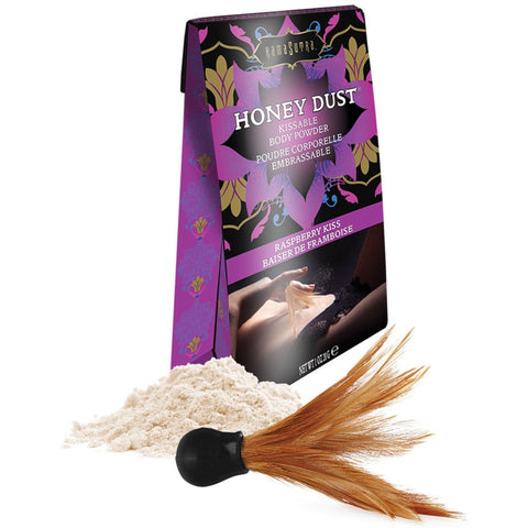 Kama Sutra Honey Dust Raspberry Kiss Kissable Body Powder - 28g - Extreme Toyz Singapore - https://extremetoyz.com.sg - Sex Toys and Lingerie Online Store - Bondage Gear / Vibrators / Electrosex Toys / Wireless Remote Control Vibes / Sexy Lingerie and Role Play / BDSM / Dungeon Furnitures / Dildos and Strap Ons &nbsp;/ Anal and Prostate Massagers / Anal Douche and Cleaning Aide / Delay Sprays and Gels / Lubricants and more...