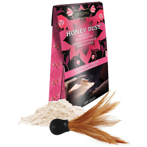 Kama Sutra Honey Dust Strawberry Dreams Kissable Body Powder - 28g - Extreme Toyz Singapore - https://extremetoyz.com.sg - Sex Toys and Lingerie Online Store - Bondage Gear / Vibrators / Electrosex Toys / Wireless Remote Control Vibes / Sexy Lingerie and Role Play / BDSM / Dungeon Furnitures / Dildos and Strap Ons &nbsp;/ Anal and Prostate Massagers / Anal Douche and Cleaning Aide / Delay Sprays and Gels / Lubricants and more...