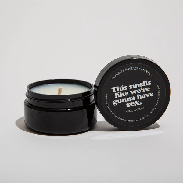 This Smells Like We're Gunna Have Sex Naughty Mini Massage Candle