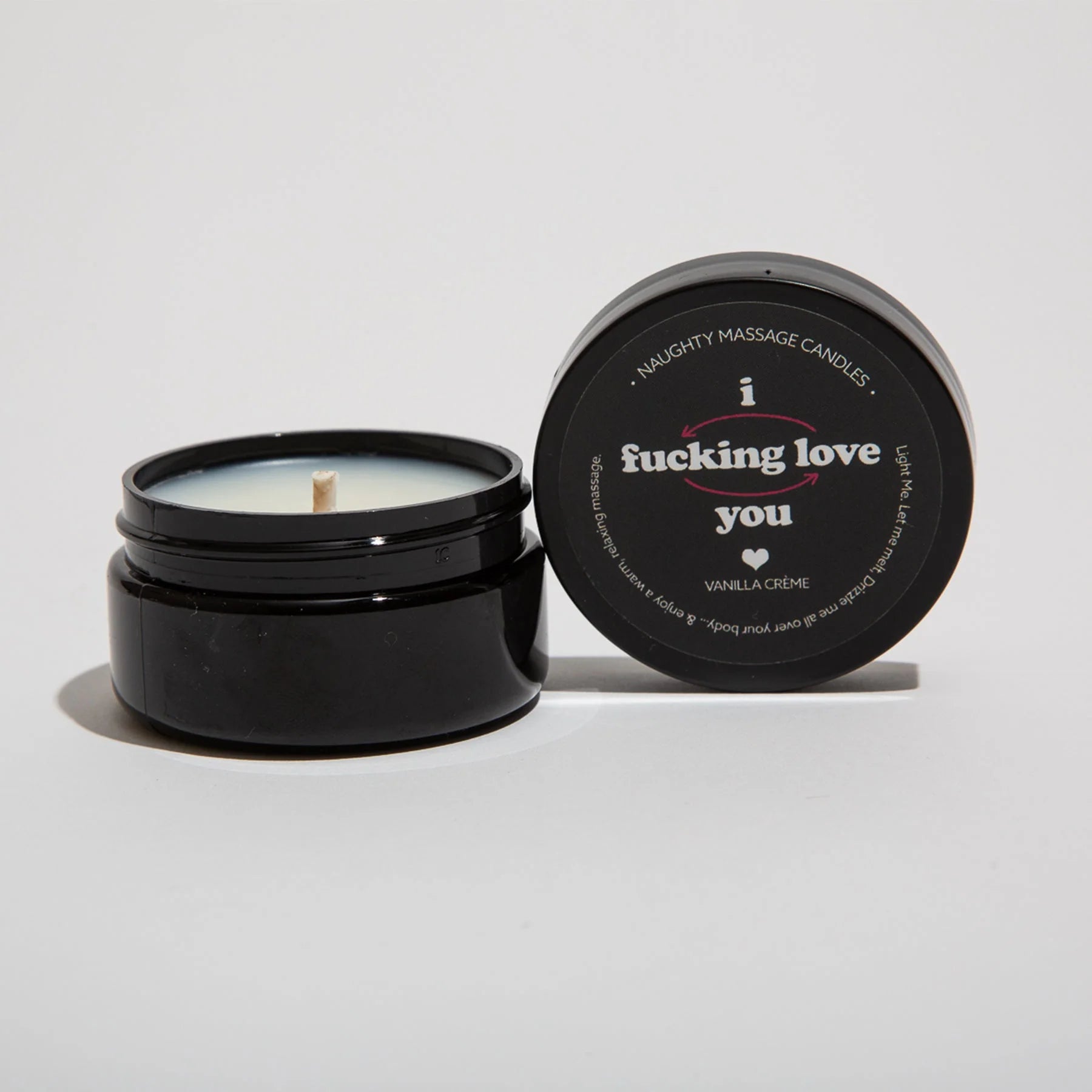 I F*cking Love You Naughty Mini Massage Candle
