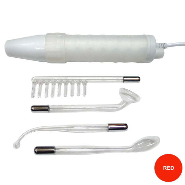 ElectroErotic Neon Wand Electrosex Kit - Red Electrode