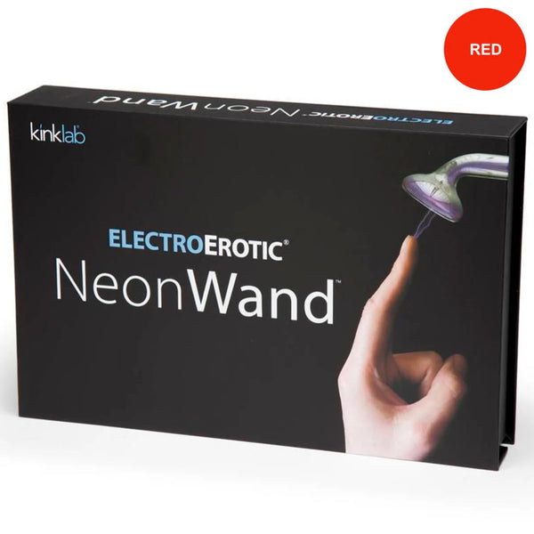ElectroErotic Neon Wand Electrosex Kit - Red Electrode